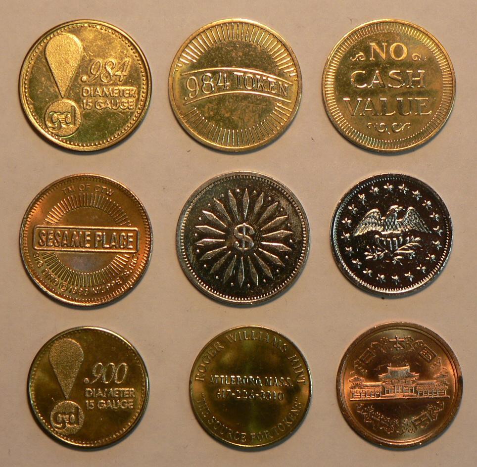 Gaming tokens