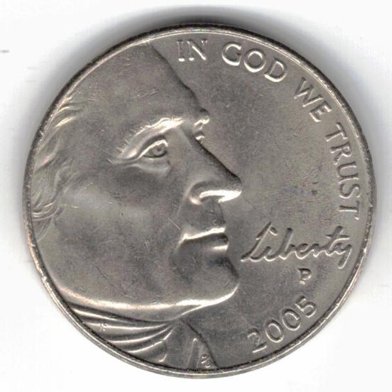 2005-P nickel