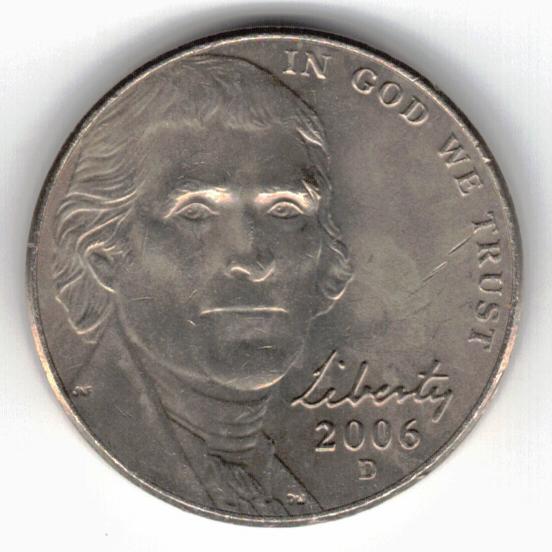2006-D nickel