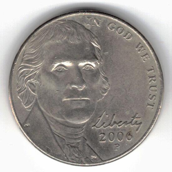 2006-P nickel