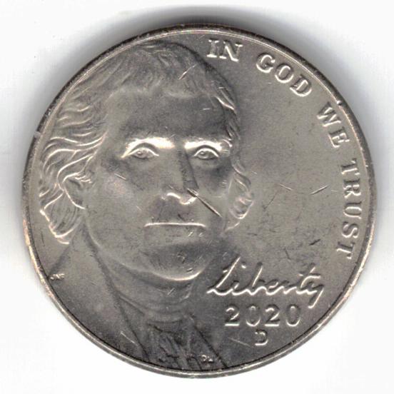 2020-D nickel