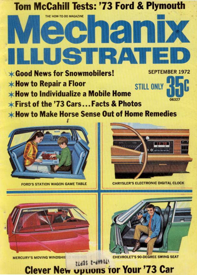Mechanix Illustrated Sept 1972