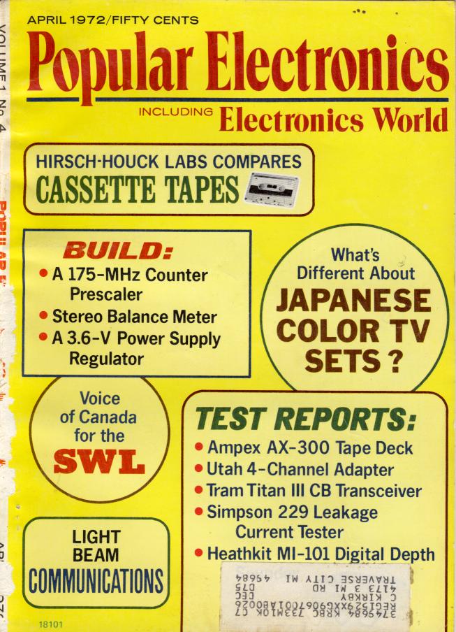 Popular Electronics April 1972
