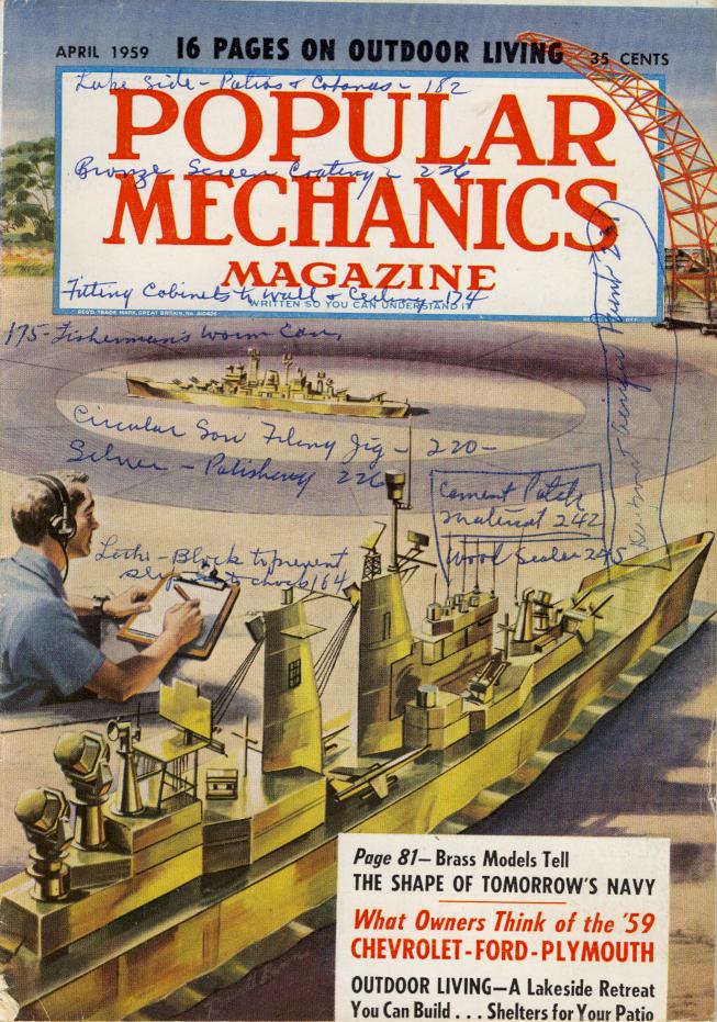 Popular Mechanics April 1959