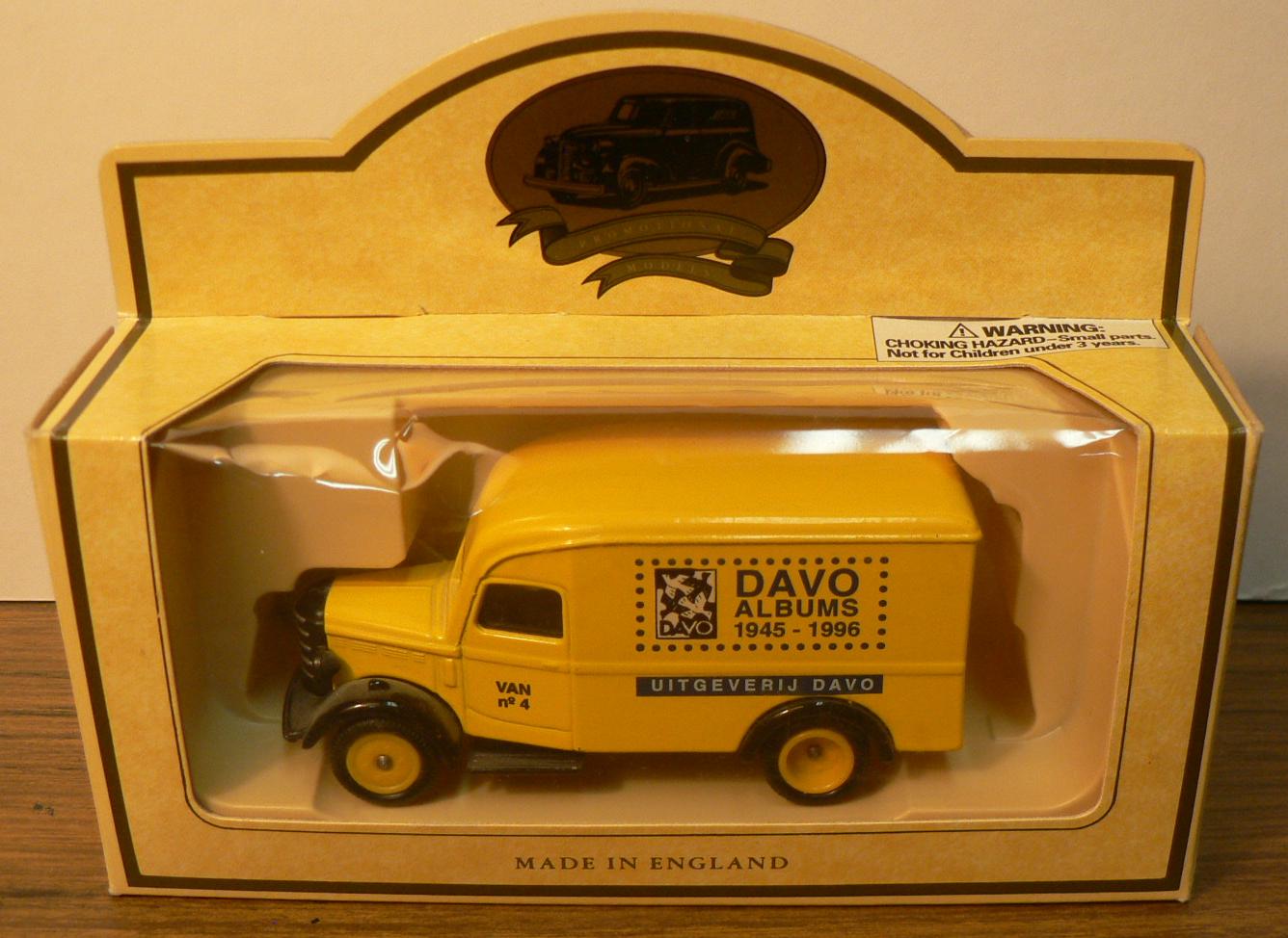 Bedford 30cwt Davo Van